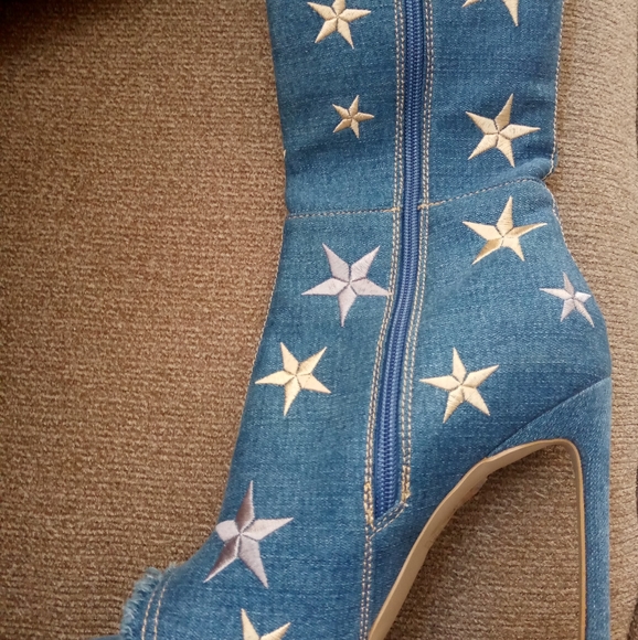 👠 GLAMOUR CHIC 🌼 3 DIFFERENT COLORS 🖤🤍💙 - Picture 13 of 14